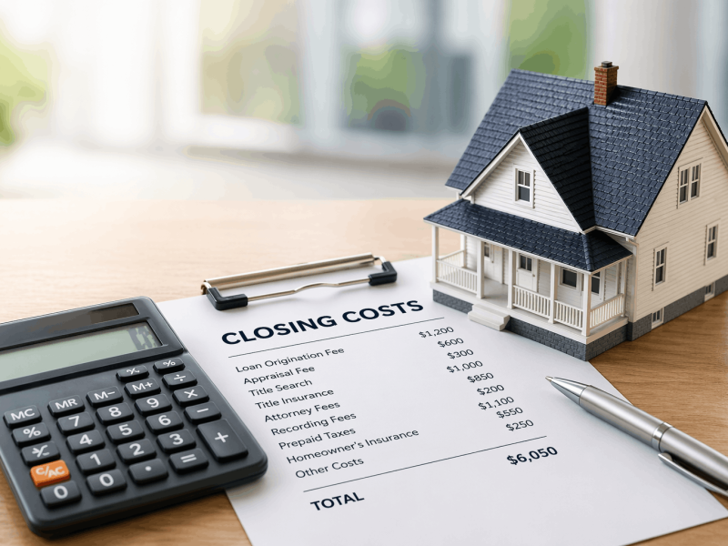 NC house closing cost